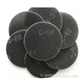 Zımparalama Elek Diski ağlı aşındırıcı disk siyah silikon
